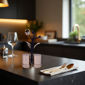 Etched Salt & Pepper Shaker Set - Decozen