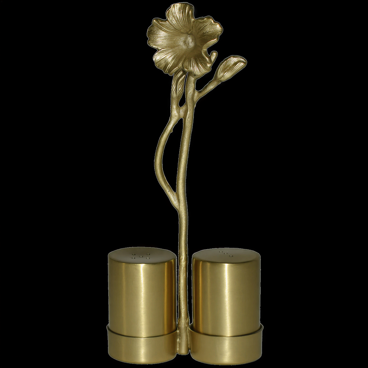 Salt and pepper shakers with rosemary accents, kitchen décor by 25083SEWB, featuring a stylish and decorative design.
