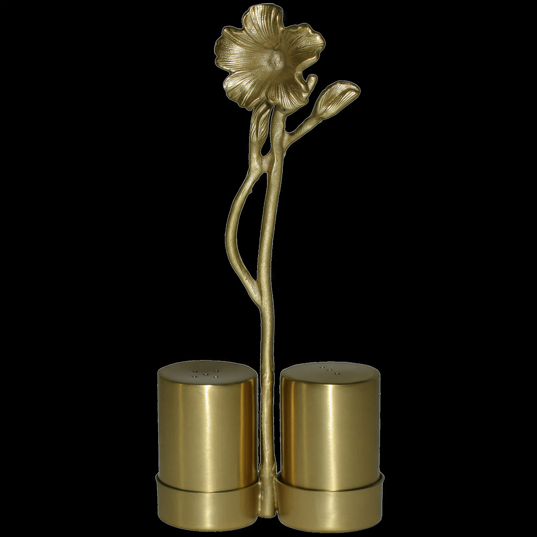 Salt and pepper shakers with rosemary accents, kitchen décor by 25083SEWB, featuring a stylish and decorative design.