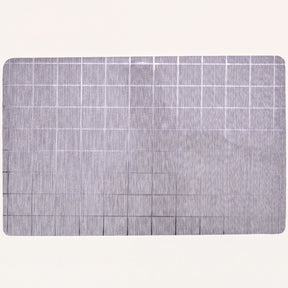 Set of 8 woven PVC placemats with a textured design, ideal for protecting tables and adding style to dining setups.