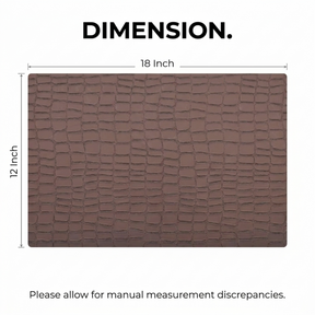 Set of 4 and 6 PVC placemats by 618EVA-7-17-4, featuring colorful, durable plastic surface for dining table protection.
