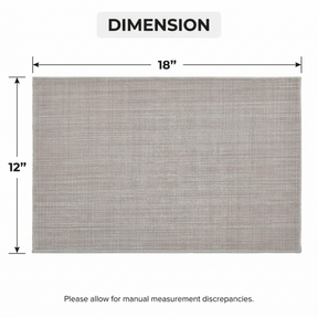 Set of 4 and 6 PVC placemats from 618PVC-1-2-4, showing colorful, textured plastic placemats on a table.