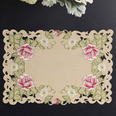 Placemats with European Embroidery