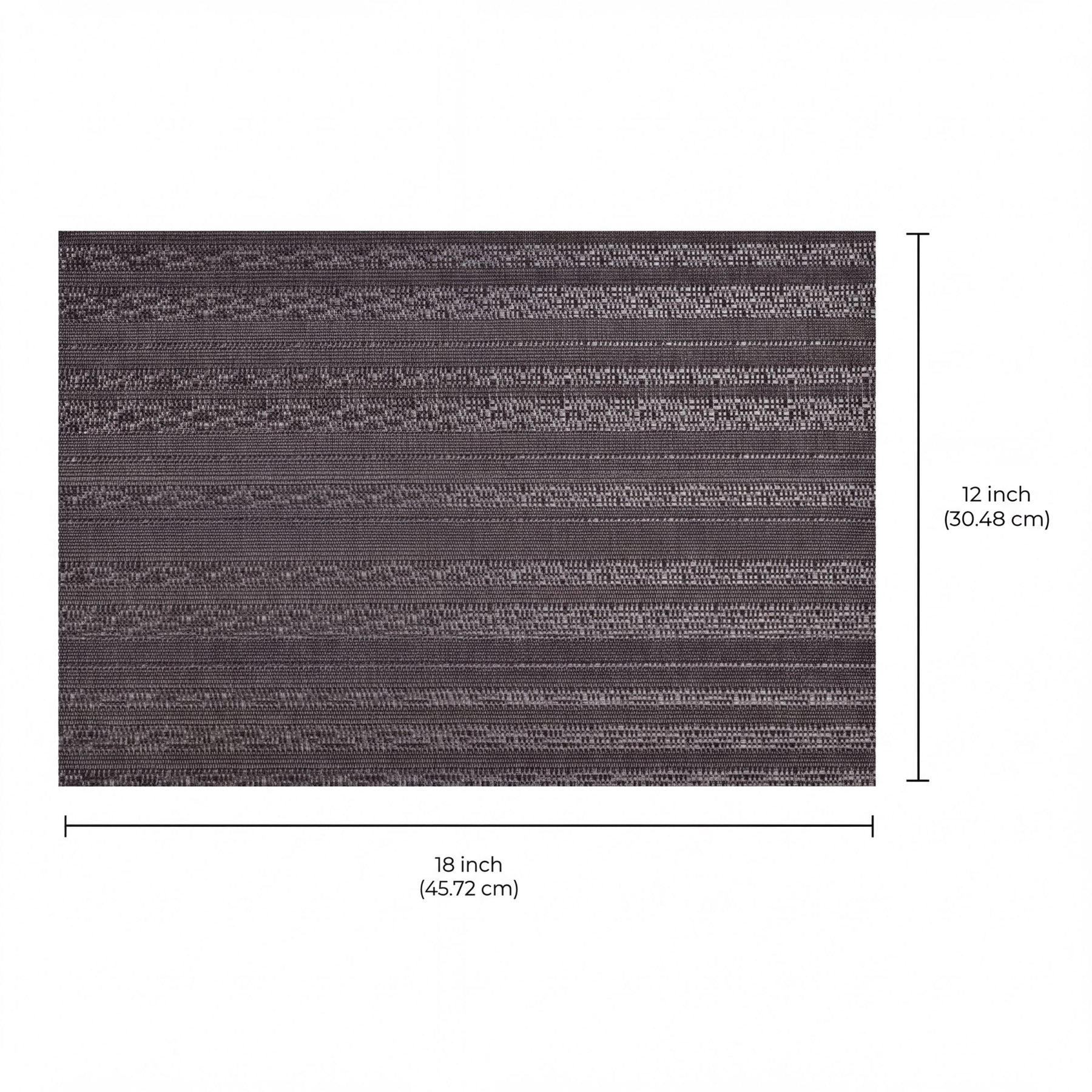 Set of four PVC placemats for dining table, durable and easy to clean, perfect for protecting surfaces during meals.