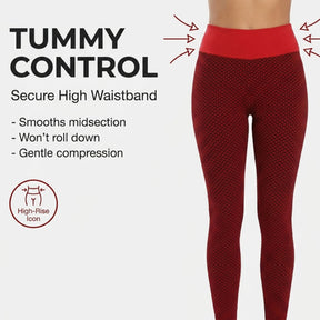 Yogazen Women's High-Waist Capri Leggings – Tummy-Control Yoga Pants