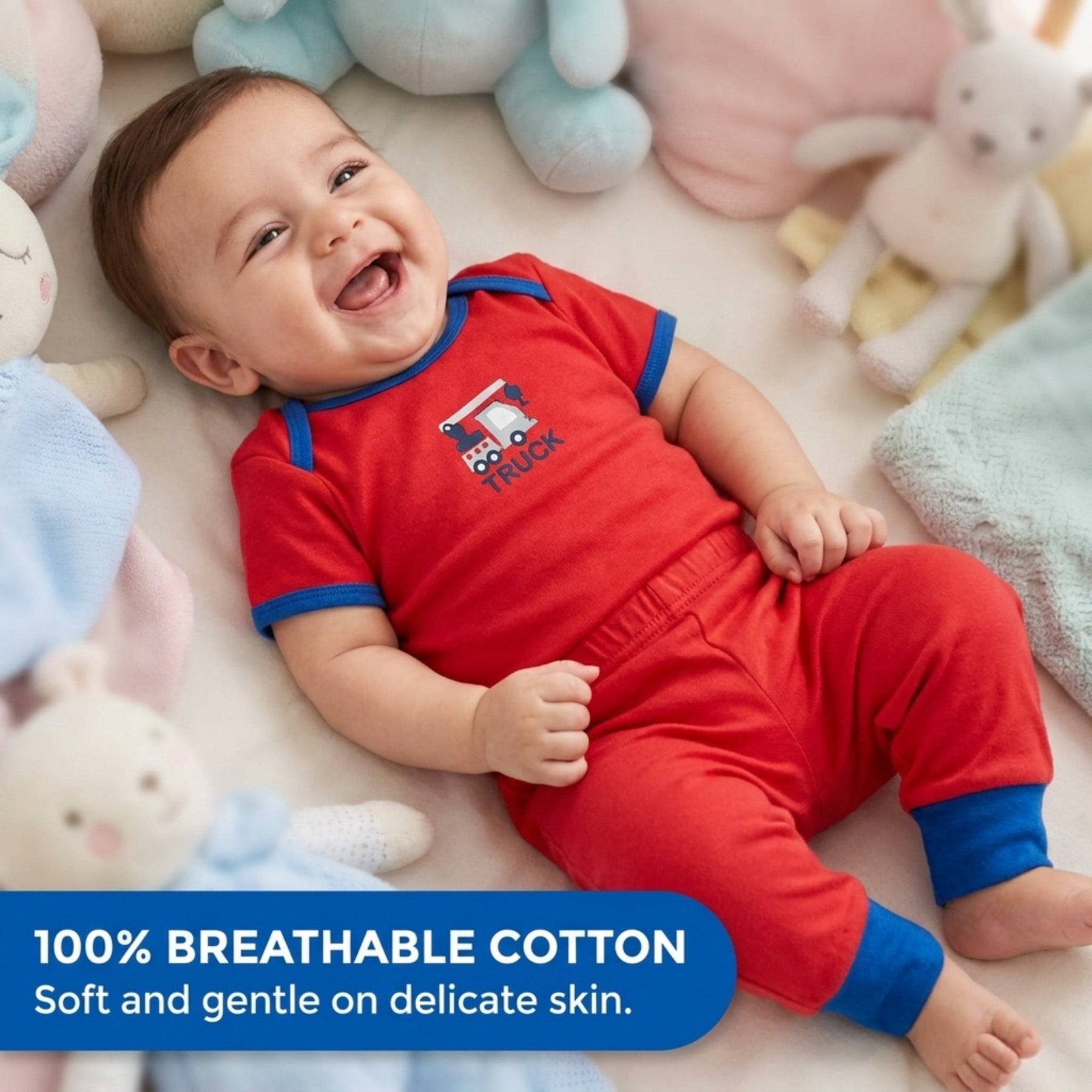 Baby Boy Layette Set – Soft Cotton Newborn Clothes 0 to 3 Months Outfit