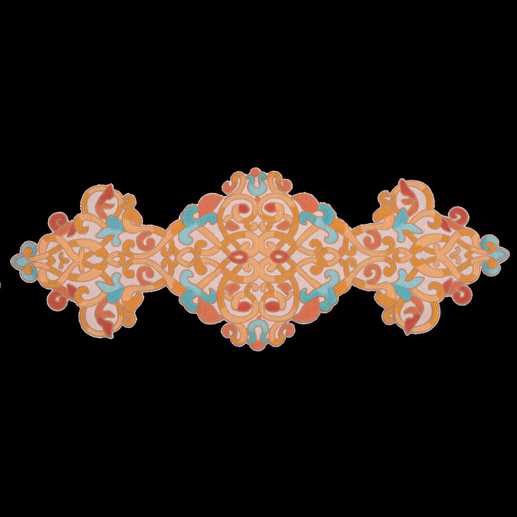 Beaded Table Runner - Decozen 