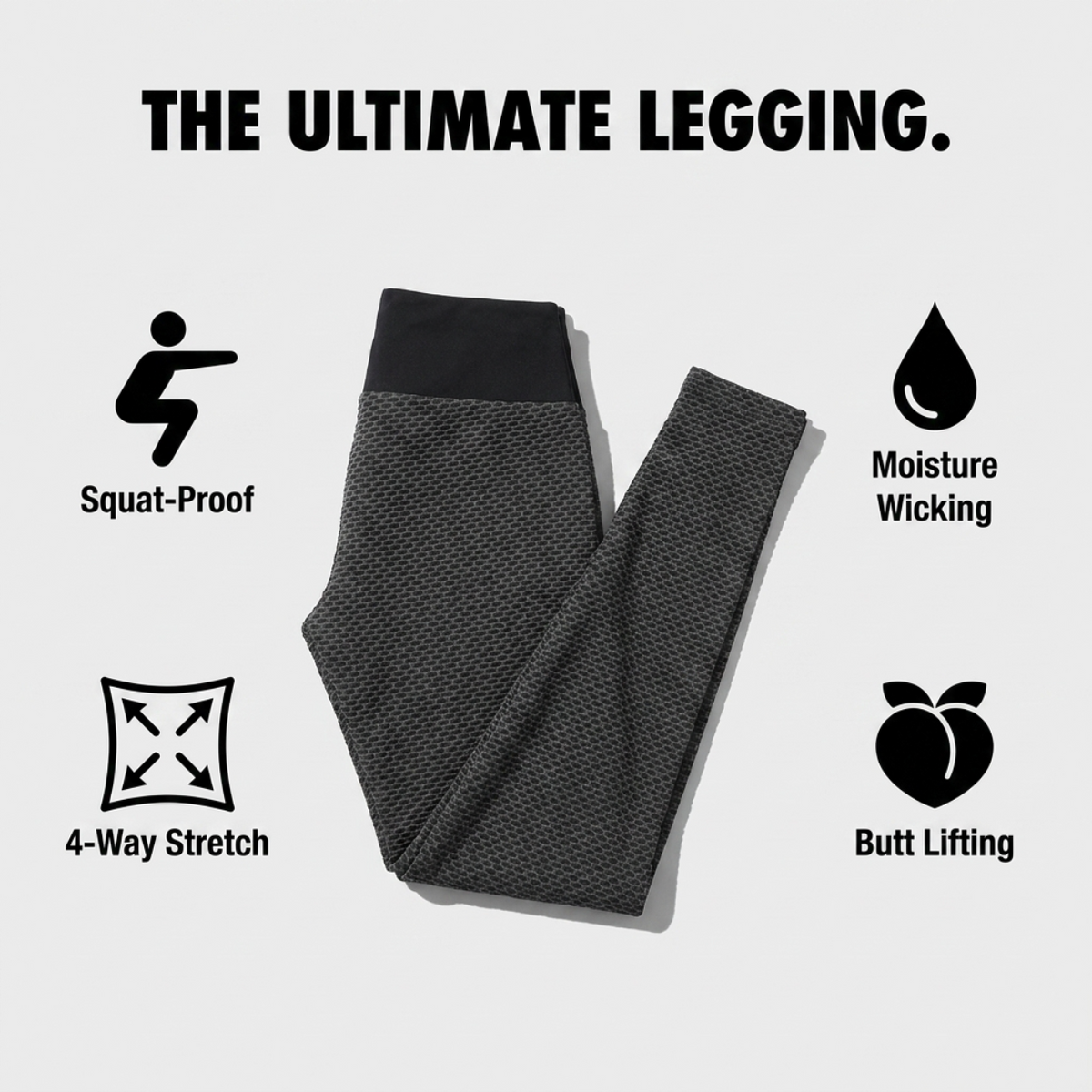 Yogazen Women's High-Waist Capri Leggings – Tummy-Control Yoga Pants