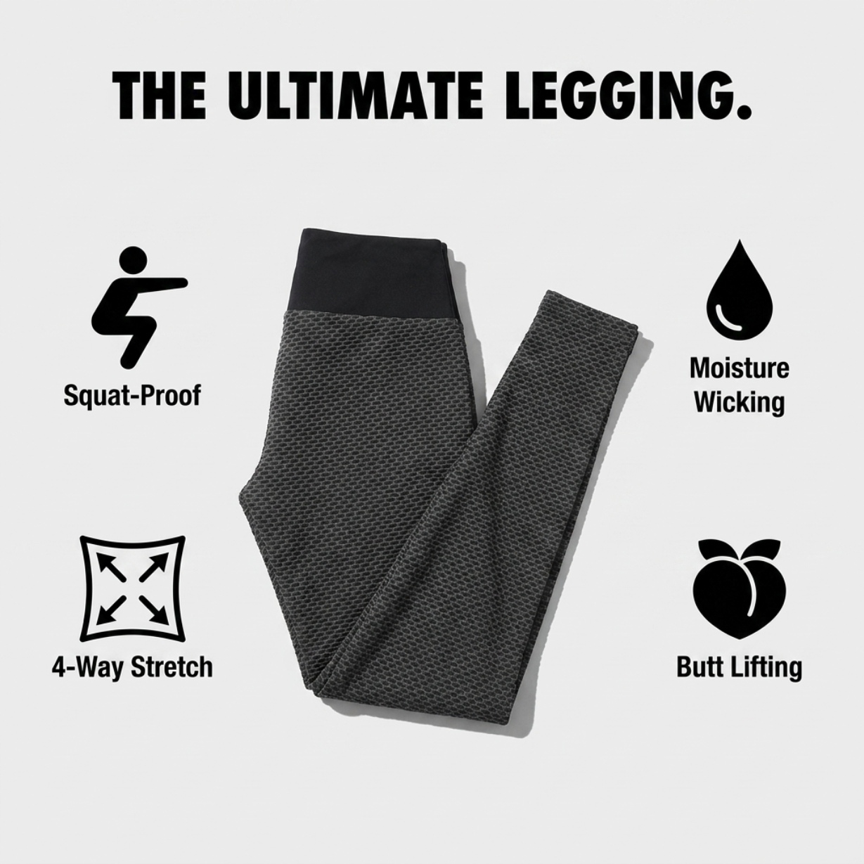 Yogazen Women's High-Waist Capri Leggings – Tummy-Control Yoga Pants