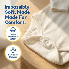 Baby Girl Layette Set – Soft Cotton 8-Piece Newborn Bodysuit Outfit 0-3 Months