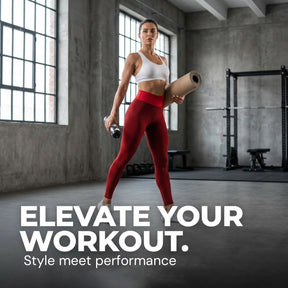Yogazen Women's High-Waist Capri Leggings – Tummy-Control Yoga Pants