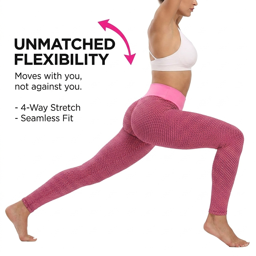 Yogazen Women's High-Waist Capri Leggings – Tummy-Control Yoga Pants