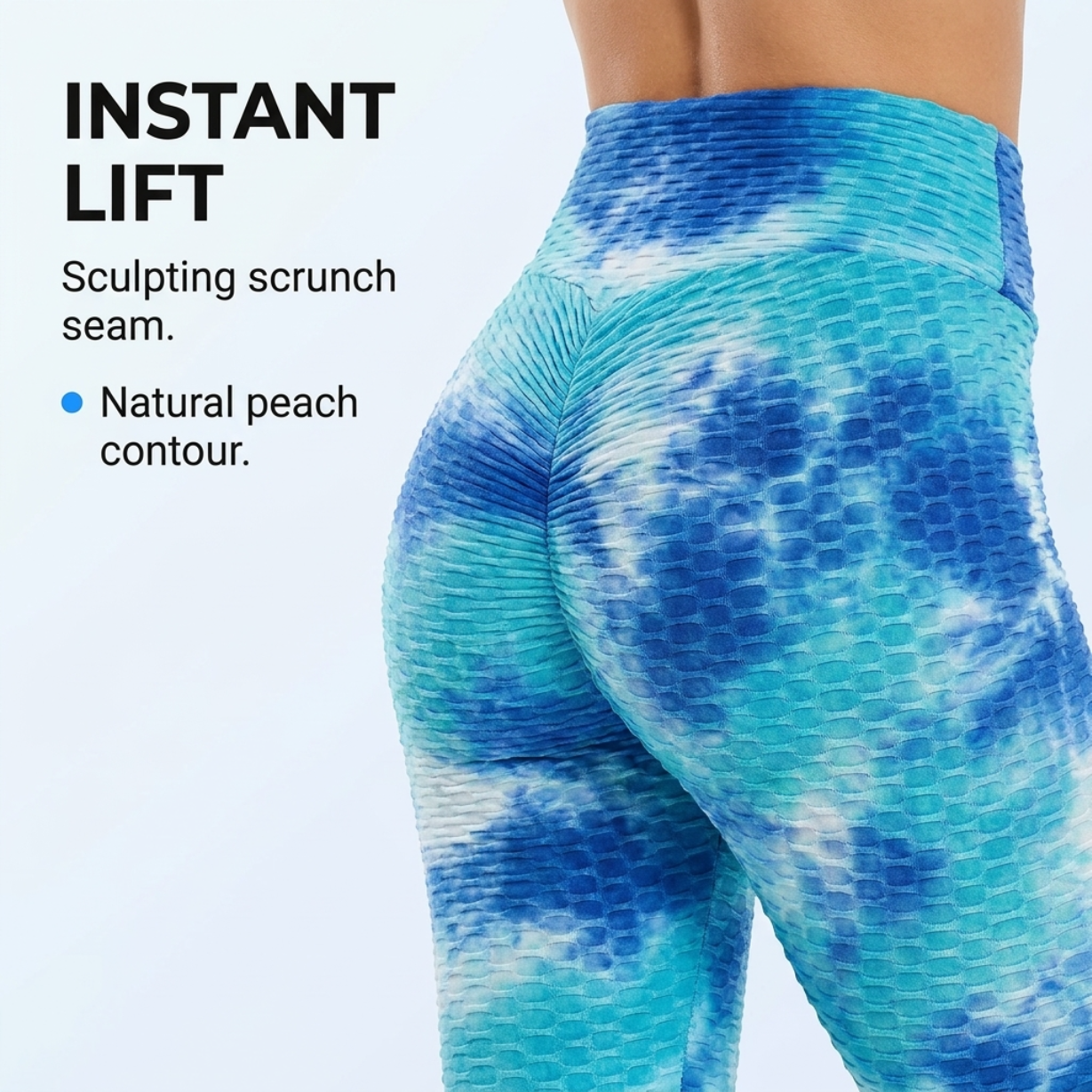 Yogazen Women's High-Waist Capri Leggings – Tummy-Control Yoga Pants (Camo & Brights)