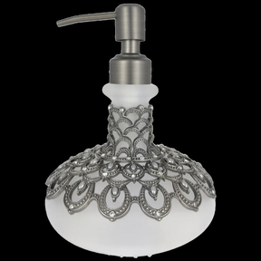 Capriana Haven – Modern Decorative Bathroom Accessory Handmade Soap Dispenser, 12.5 oz - Decozen 