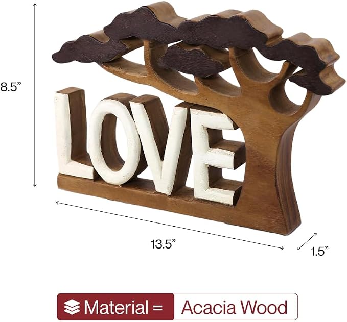 Wood Heart Sculpture, Gift for Her, Valentines Day Gifts for Her, Mom Dad Wife Valentines Gift