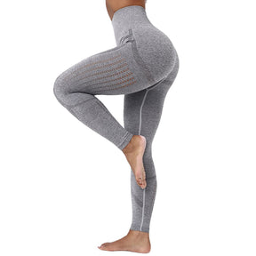 Yogazen Seamless Leggings - Light Gray