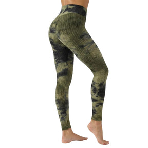 Yogazen Capri Leggings - Camouflage