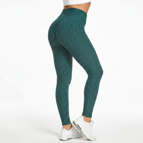 Yogazen Scrunch Booty Leggings - Green