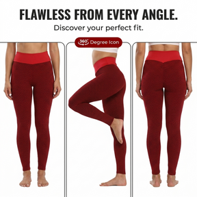 Yogazen Women's High-Waist Capri Leggings – Tummy-Control Yoga Pants