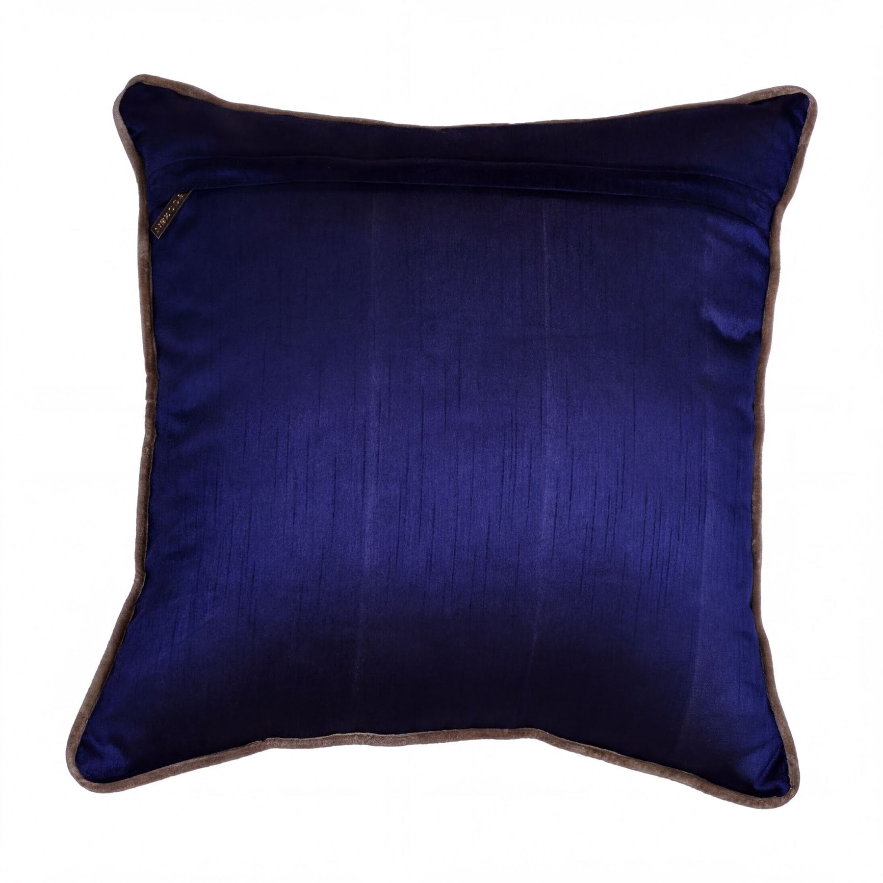 Set of 2 or 4 navy blue throw pillow covers by CU6047-45, 18x18 inches, featuring soft fabric and stylish design.