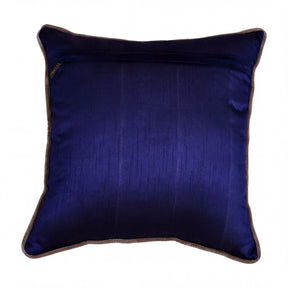 Set of 2 or 4 navy blue throw pillow covers by CU6047-45, 18x18 inches, featuring soft fabric and stylish design.