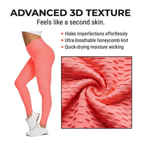 Yogazen Scrunch Booty Leggings - Orange