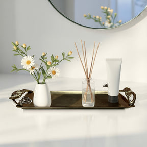 Calla Grace – Stylish Decorative Counter Decor Handmade Bathroom Vanity Tray - Decozen