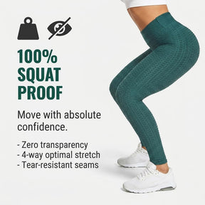 Yogazen Scrunch Booty Leggings - Green