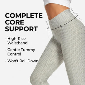 Decozen Scrunch Booty Leggings - Gray