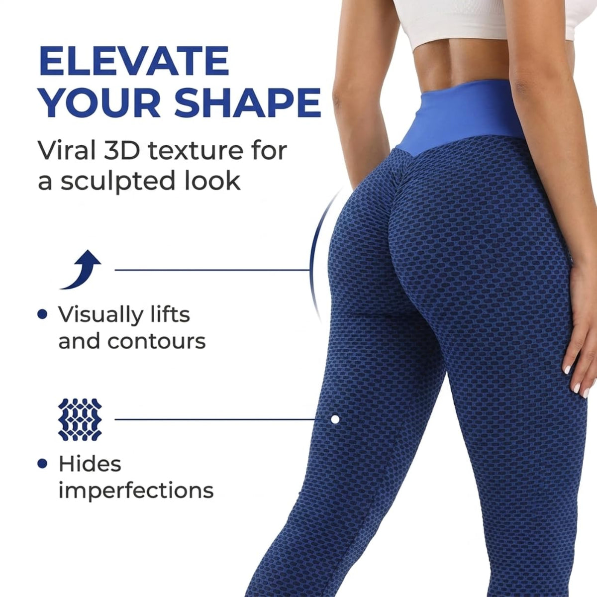 Yogazen Capri Leggings - Blue