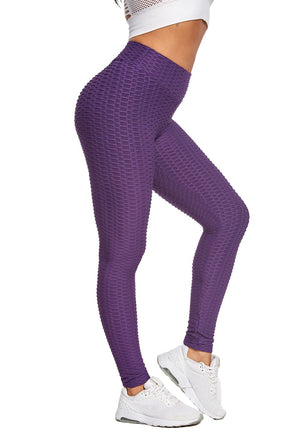 Yogazen Scrunch Booty Leggings - Purple