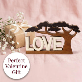 Wood Heart Sculpture, Gift for Her, Valentines Day Gifts for Her, Mom Dad Wife Valentines Gift