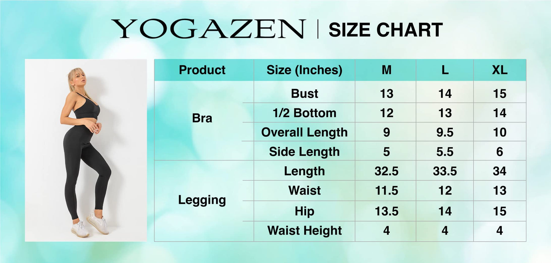 Yogazen Women's Seamless 2-Piece Workout Set – Red