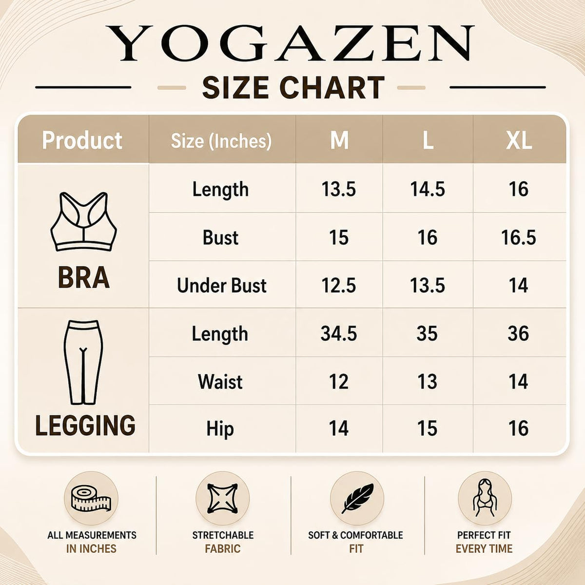 Yogazen Women's Seamless Crop Tank 2-Piece Workout Set – Black