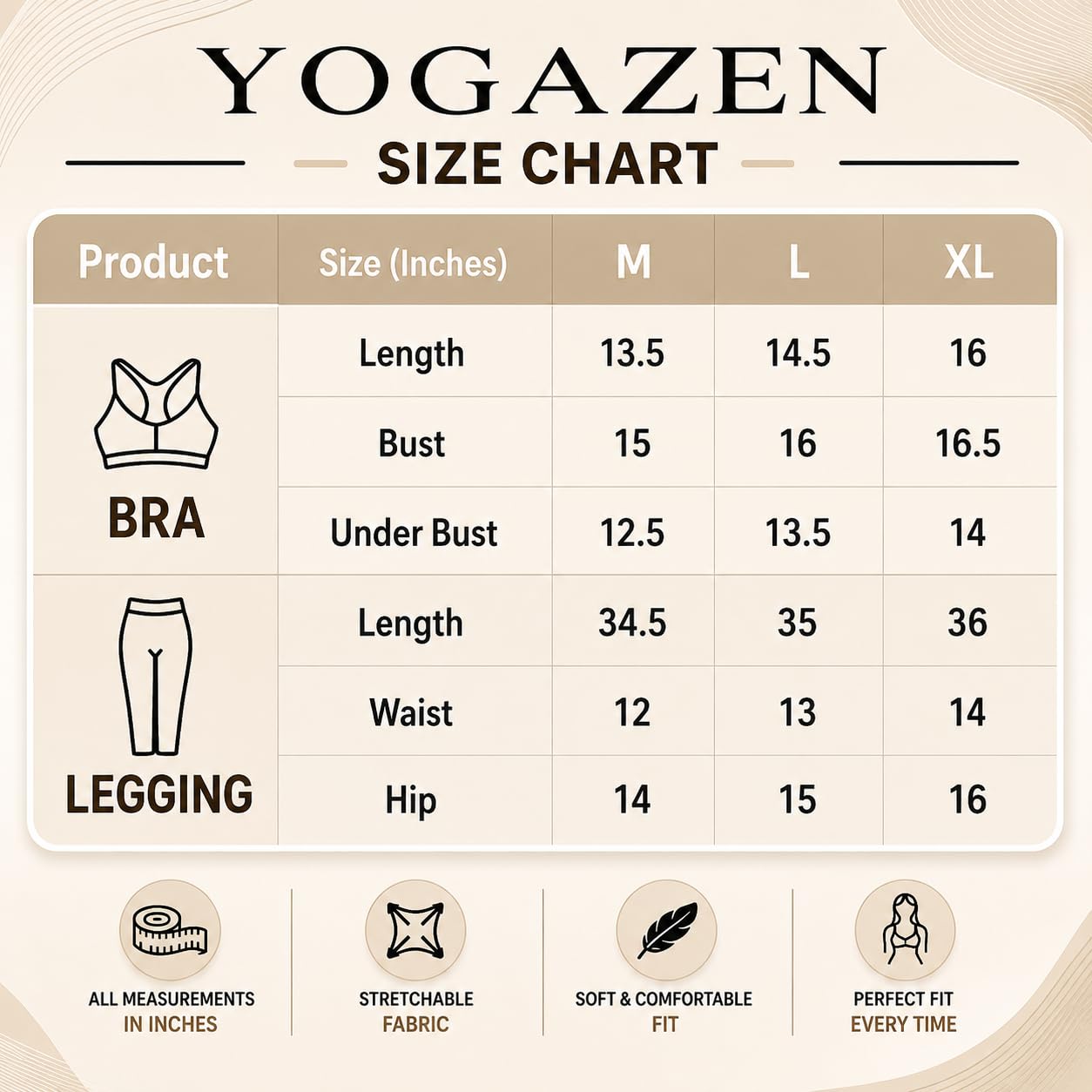 Yogazen Women's Seamless Crop Tank 2-Piece Workout Set – Black