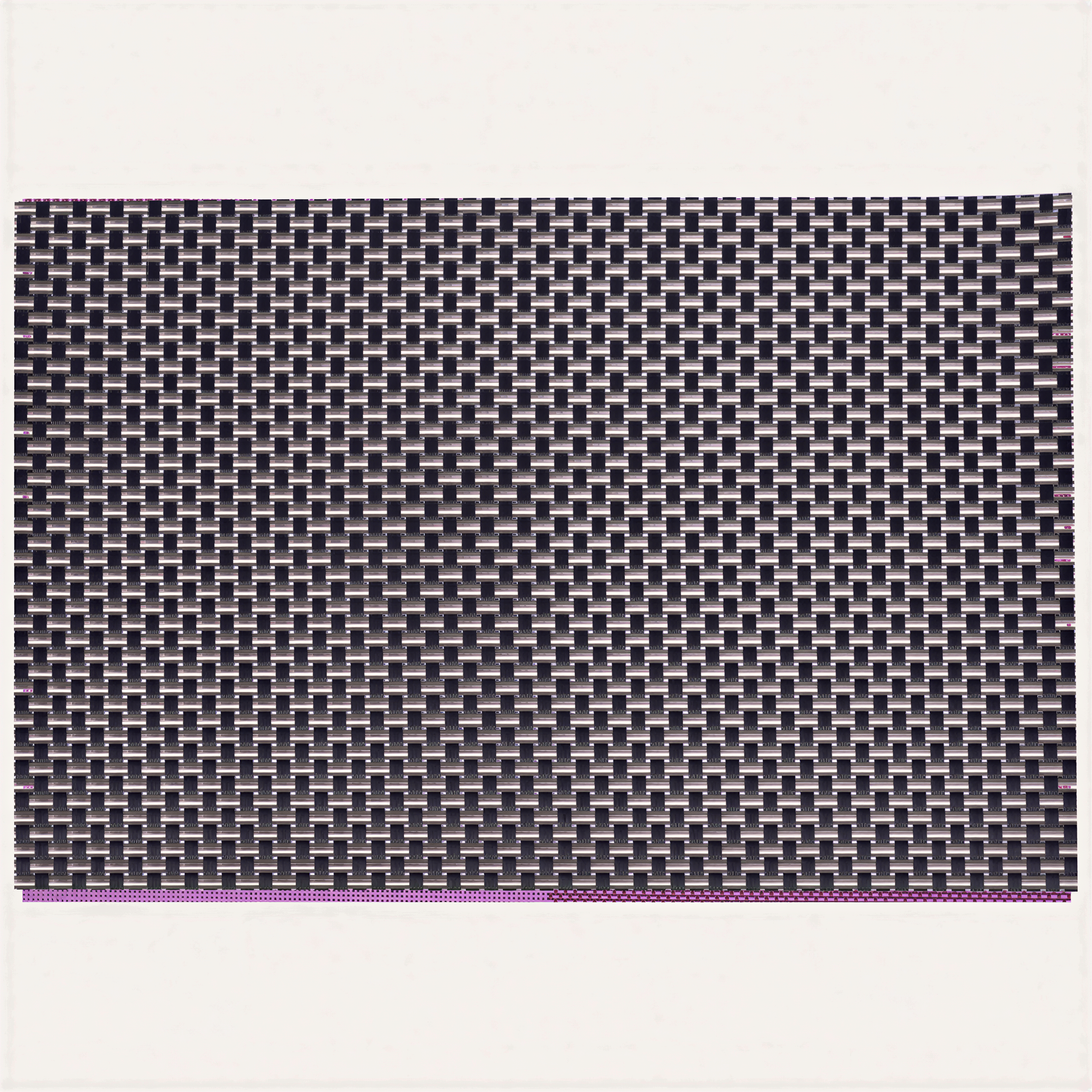 Black and gold PVC placemats with a stylish design, heat and scratch resistant, washable, ideal for indoor and outdoor tables.