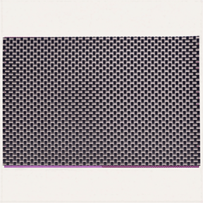 Black and gold PVC placemats with a stylish design, heat and scratch resistant, washable, ideal for indoor and outdoor tables.