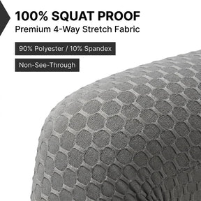 Decozen Scrunch Booty Leggings - Gray