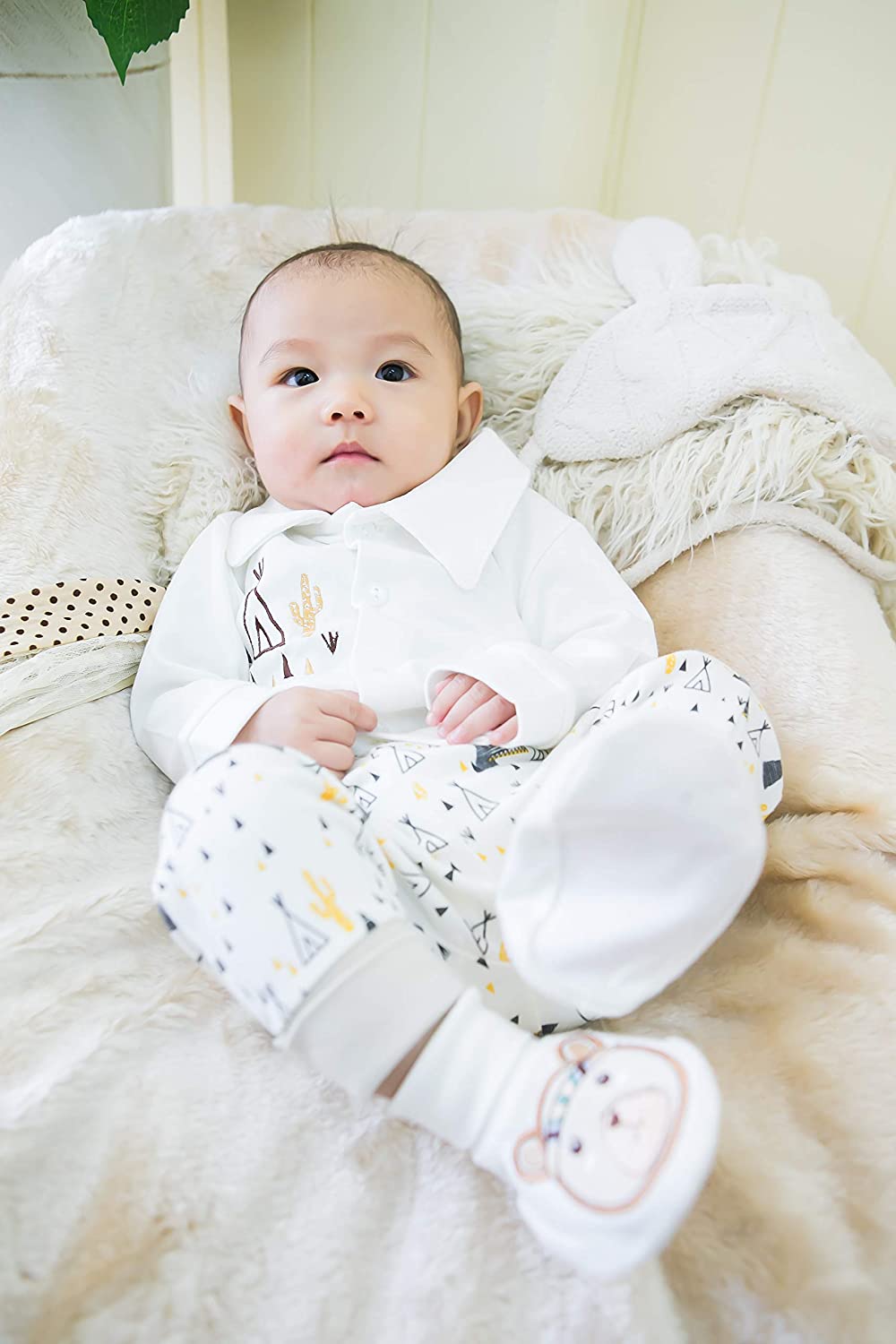 8 pcs Newborn Set Style for Boys