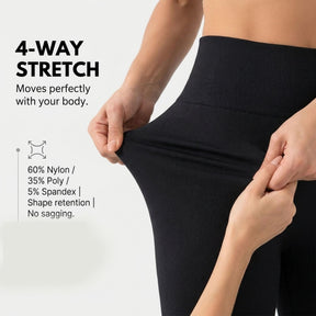 Yogazen Seamless 2-Piece Workout Set - Black