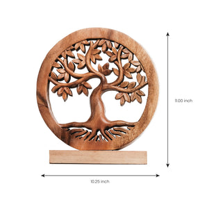 Libarid Tree of Life Wooden Sculpture - Medium