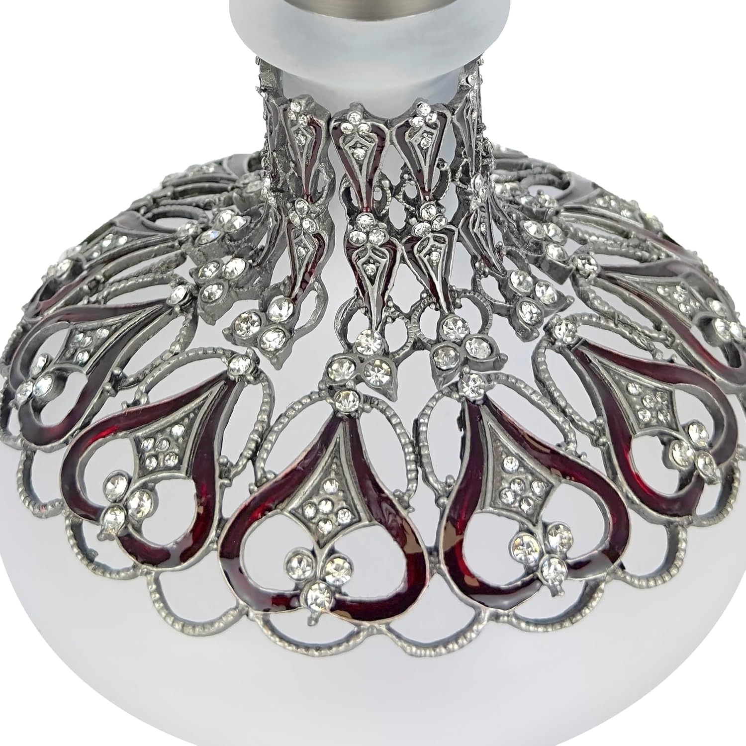 Oriana Grace LB 23736D modern decorative bathroom lotion dispenser, 9 oz, handmade soap dispenser with elegant design