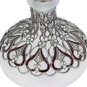 Oriana Grace LB 23736D modern decorative bathroom lotion dispenser, 9 oz, handmade soap dispenser with elegant design