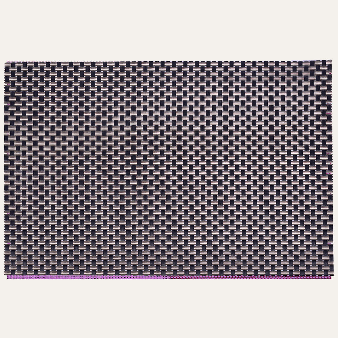 Decozen Placemats - Table Protector for Kitchen Decor Scratch Heat Resistant Placemats Washable Wipeable Indoor Outdoor Home Decor Table Place Mats Vinyl PVC 18x12 Inches - Black Gold - Decozen