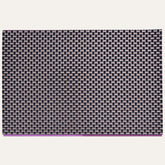 Decozen Placemats - Table Protector for Kitchen Decor Scratch Heat Resistant Placemats Washable Wipeable Indoor Outdoor Home Decor Table Place Mats Vinyl PVC 18x12 Inches - Black Gold - Decozen