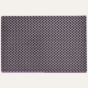 Decozen Placemats - Table Protector for Kitchen Decor Scratch Heat Resistant Placemats Washable Wipeable Indoor Outdoor Home Decor Table Place Mats Vinyl PVC 18x12 Inches - Black Gold