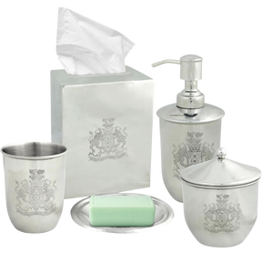 The Durkee Collection - Elegant Modern Bathroom Décor Accessories Set of 5 - Decozen