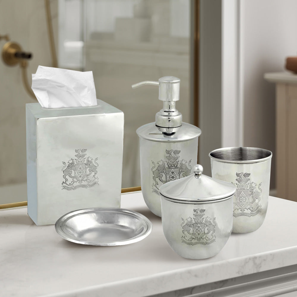 The Durkee Collection - Elegant Modern Bathroom Décor Accessories Set of 5