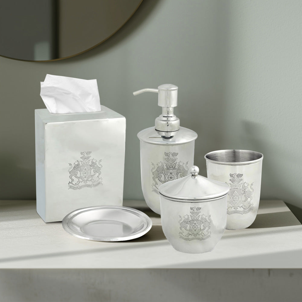 The Durkee Collection - Elegant Modern Bathroom Décor Accessories Set of 5