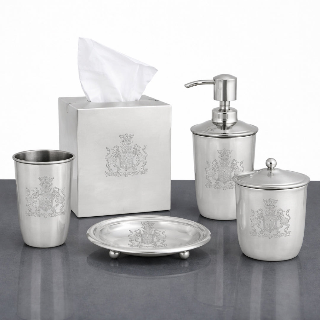 The Durkee Collection - Elegant Modern Bathroom Décor Accessories Set of 5